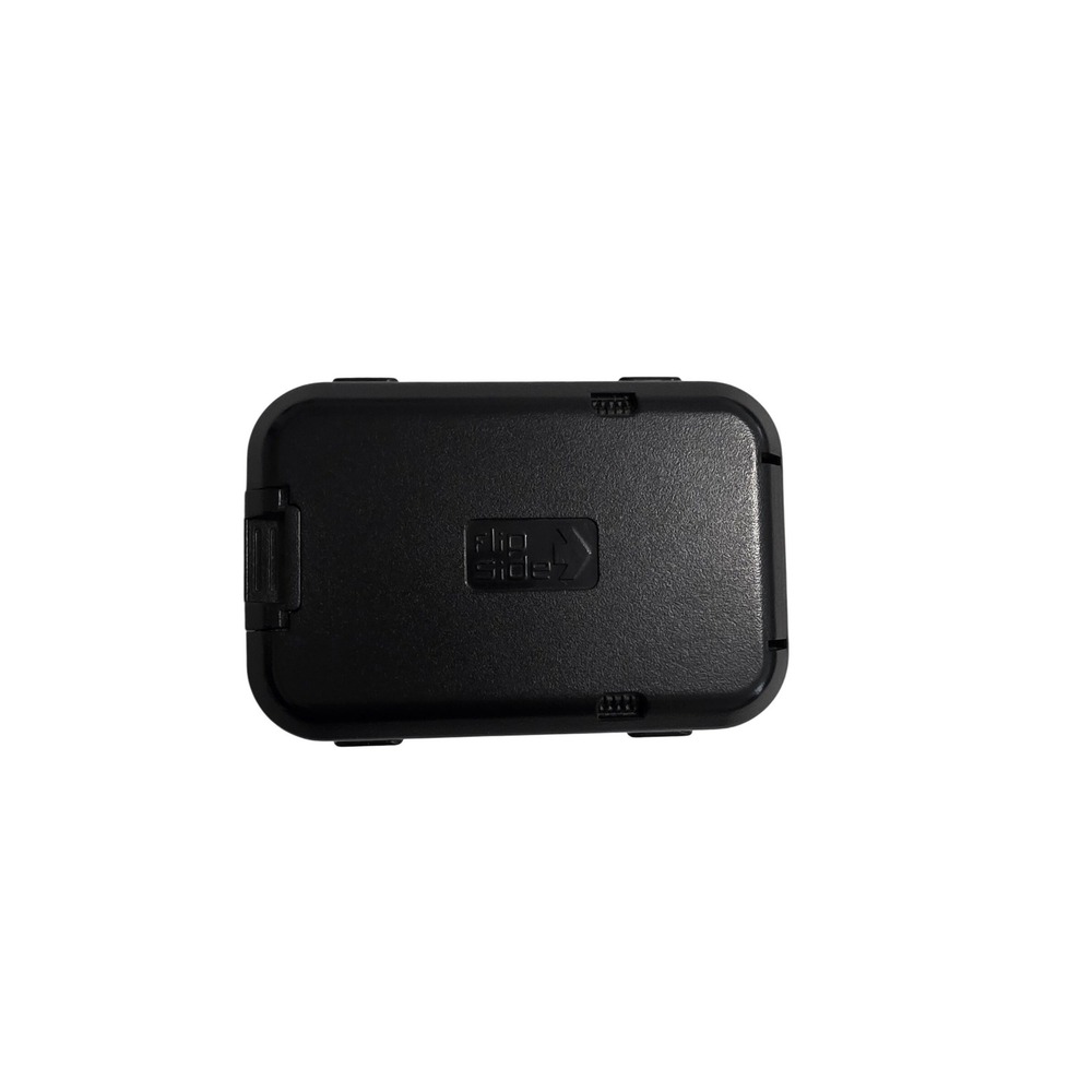 Flipside 2X RFID Blocking Wallet Black Hardshell Slim Card Case EDC Made in USA